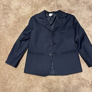 Boy’s size 7 navy blue suit